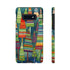 Knitted Christmas Trees - Impact Resistant Phone Case Samsung Galaxy S10E Matte